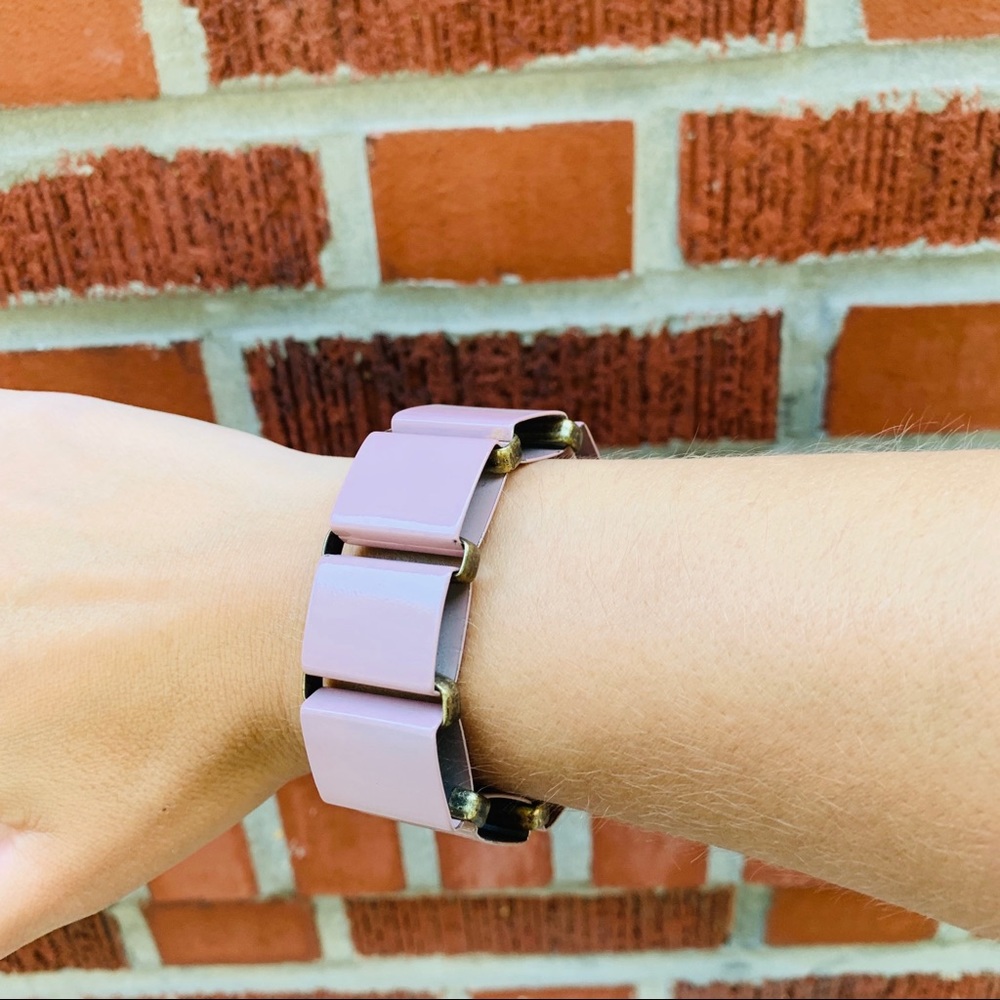 J.Crew Baquette Mauve Bracelet